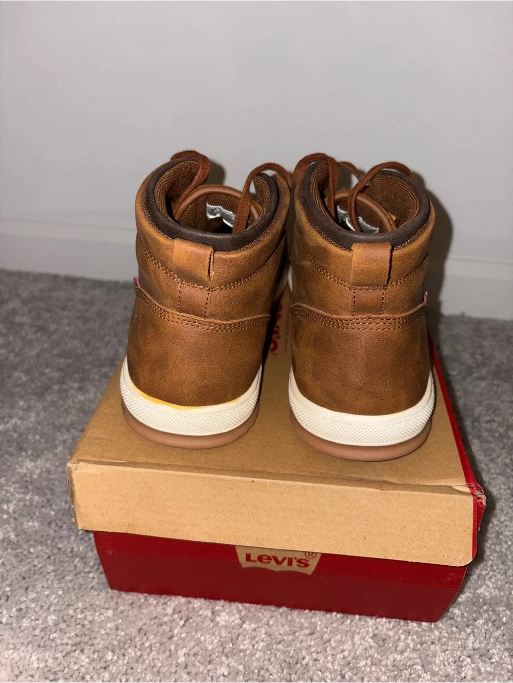 Levi’s Goshen Waxed UL NB Mid-Top Casual Shoes Men’s Size 10